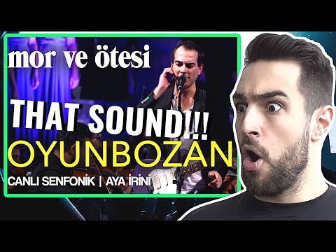Mor Ve Ötesi - 'Oyunbozan' (Live Symphonic @Hagia Irene)║REACTION!