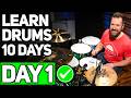 Drums Lesson 1 Absolute Beginner Start Here Free 10 Day Starter Course