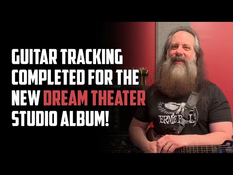 Guitar tracking officially completed for the new DREAM THEATER album!