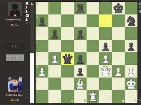 Eduardo Iturrizaga Bonelli VS Ganzorig Amartuvshin 2023-fide-world-cup ROUND 01-04