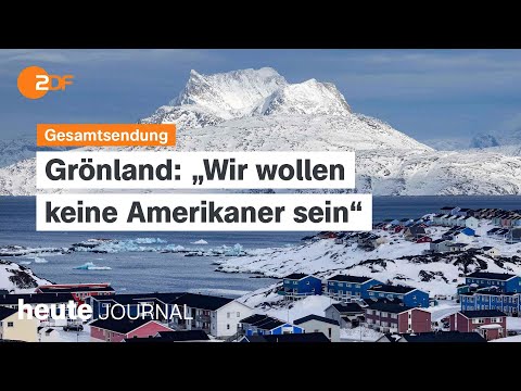 Video Thumbnail: heute journal vom 10.01.2025 Grönland, Proteste gegen ICE, Wintersport in Oberwiesenthal