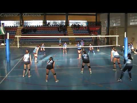 ▶️ Partido de voleibol INFANTIL FEMENINO 🏐 Cajasol - Mairena voley 🏐18/19