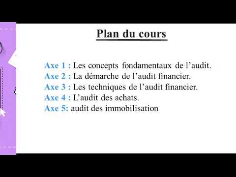 #EP 5 Audit génerale: Démarche d'audit financier