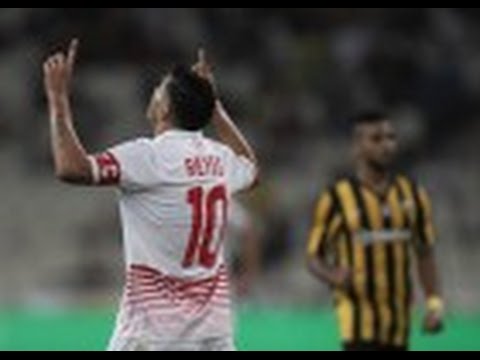 ¡El portentoso gol que marcó Reyes ante el AEK!