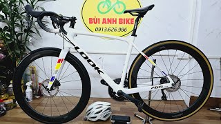 (SOLD) LOOK 765 FRENCH brand CARBON rim frame S 46-50 gr ful ULTEGRA 8020 2x11 Tel: 0913626986