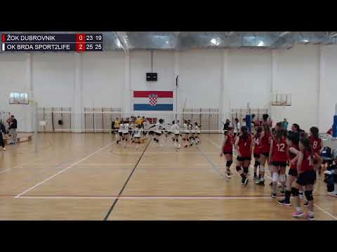 2.4.2022., PH MALA ODBOJKA, OD 9. DO 16. MJESTA, ŽOK DUBROVNIK - OK BRDA SPORT2LIFE