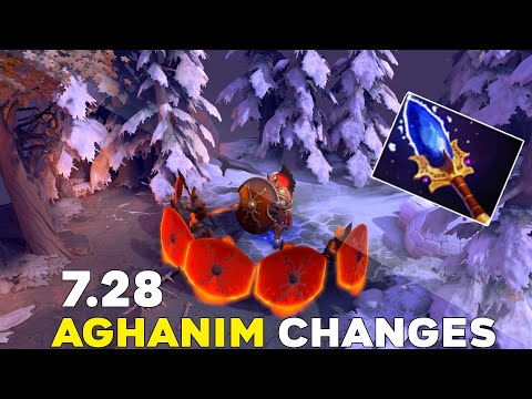 7.28 PATCH UPDATE Dota 2 – ALL NEW AGHANIM’S SCEPTERS! (REWORKED + CHANGES)