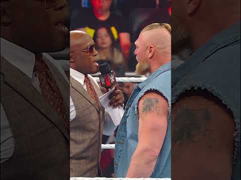 Is Bobby Lashley playing mind games with Brock Lesnar?