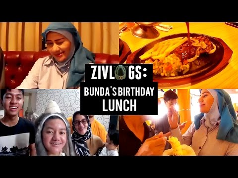 Zivlogs: Bunda's Birthday Lunch | ZiTV