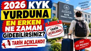 📢 KYK YURDUNA EN ERKEN NE ZAMAN GİDEBİLİRSİN? 🔔 TARİH AÇIKLANDI!🔔🔔🔔 #2