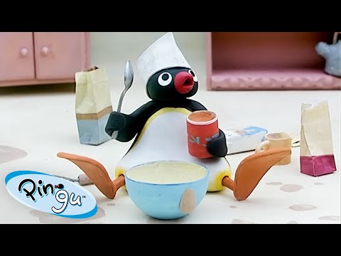Pingu the Foodie! 🐧 | Pingu - Official Channel | Cartoons For Kids