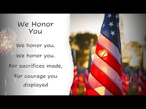We Honor You