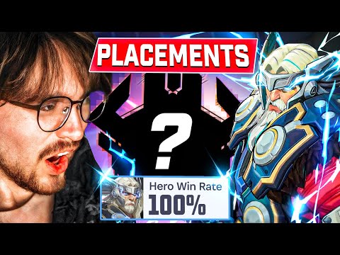 I Won All PLACEMENT Matches With THOR