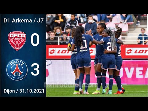 [0-3] | 31.10.2021 | Dijon vs PSG Féminines | D1 Arkema 2021-22 | Jornada 7