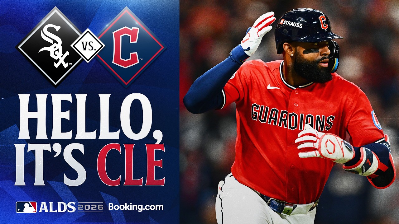 Jo Adell has come up CLUTCH for the Guardians in the ALDS! 😤 (6 RBI, .922 OPS! 🔥)