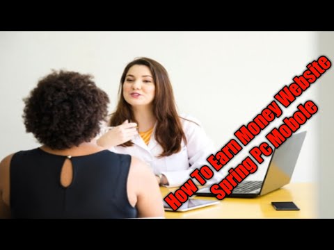 How To Earn Money Website Spring Pc Mobole