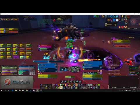 Mythic Maut Ny'alotha, resto shaman pov
