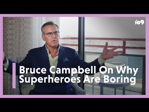 Bruce Campbell Calls Superheroes 'Snoresville,' Batman v Superman 'Stupid'