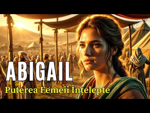 Povestea lui ABIGAIL: Cea Mai Înțeleaptă și Curajoasă Femeie din Biblie | Poveste Biblică Uimitoare