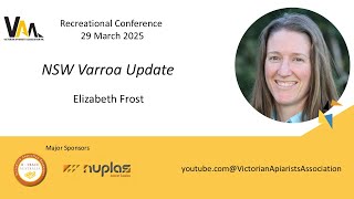 NSW Varroa Update, Elizabeth Frost