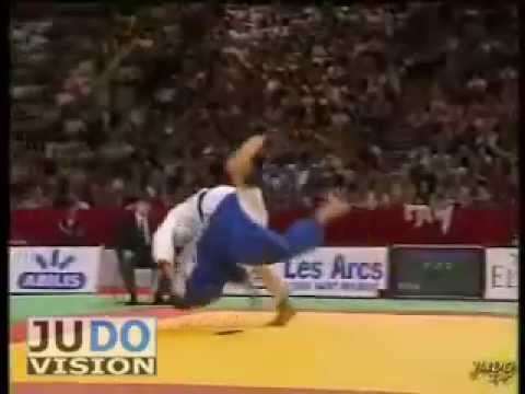 JUDO 2000 Tournois de Paris: Ricardo Echarte (ESP) - Djamel Bouras (FRA)