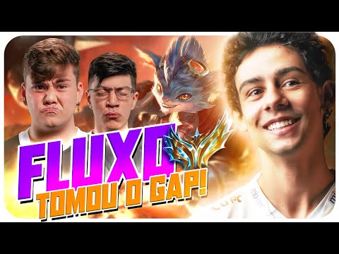 MELHOR RUMBLE DO BRASIL APLICANDO O GAP INFINITO EM CYBER ATLETAS DO CBLOL