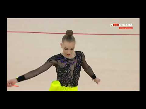 Khrystya POHRANYCHNA (EF) ribbon - Grand Prix Moscow 2020