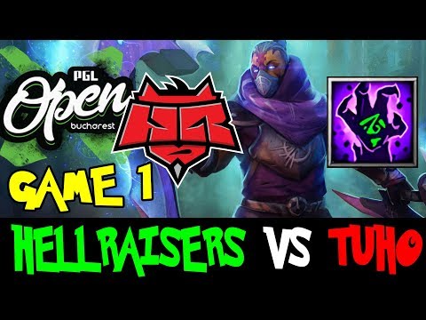 Keyser is INSANE Mid Anti-Mage Carry - HellRaisers vs tuho - PGL Dota 2 OPEN