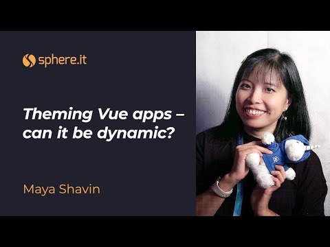 Theming Vue apps – can it be dynamic?