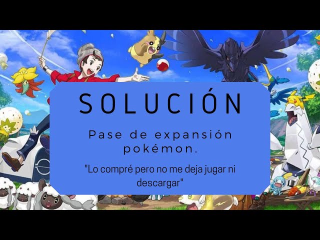 Vídeo relacionado con Pokémon: Espada + Pase de expansión (Código de descarga)