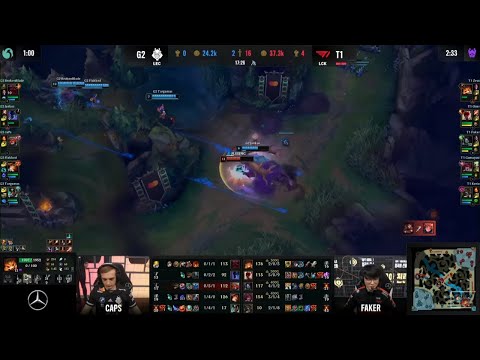 Zeus Gnar 1v5 G2 (T1 VS G2) | MSI 2022 Moments | T1 Highlights