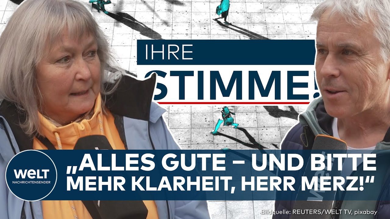 DEUTSCHLAND: Was wünschen die Deutschen Friedrich Merz zum Geburtstag? | IHRE STIMME