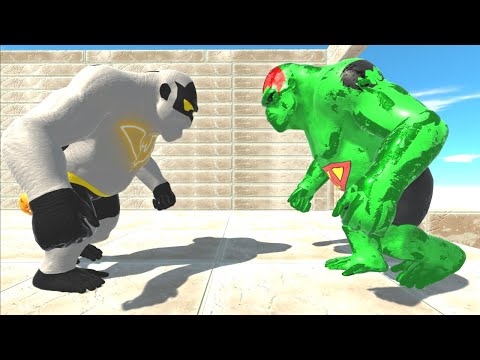 HULK VS BATMAN GORO DEATHCLIMB - Animal Revolt Battle Simulator ARBS