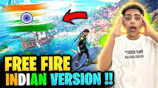 Free Fire Indian Version Is Here 🤯
