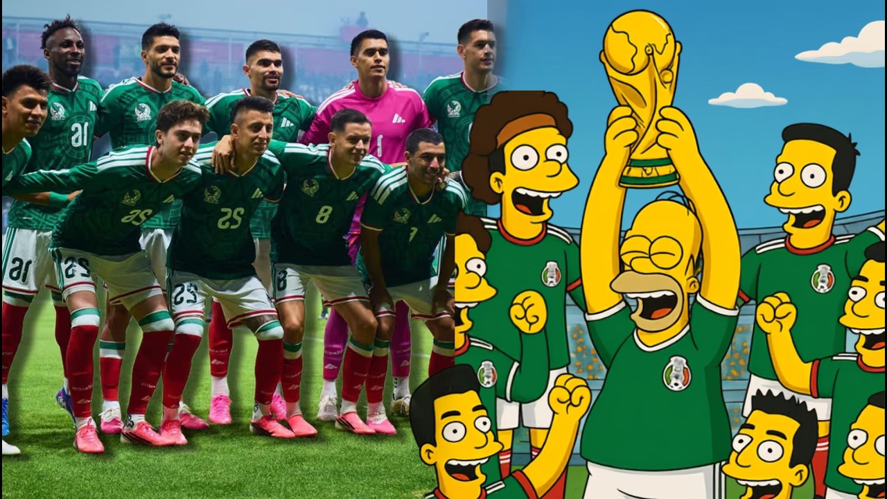 MÉXICO VA a GANAR EL MUNDIAL, LOS SIMPSON lo PREDIJERON