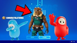 How to UNLOCK FREE FALL GUYS SKIN in Fortnite Season 3!