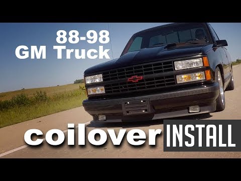 88-98 Chevy C1500 Ridetech Coilover Install - Lowered Performance Suspension