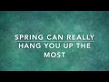 Spring Can Really Hang You Up The Most - Backing track+ music sheet