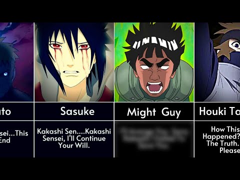 Everyone's Reaction If Kakashi Dies