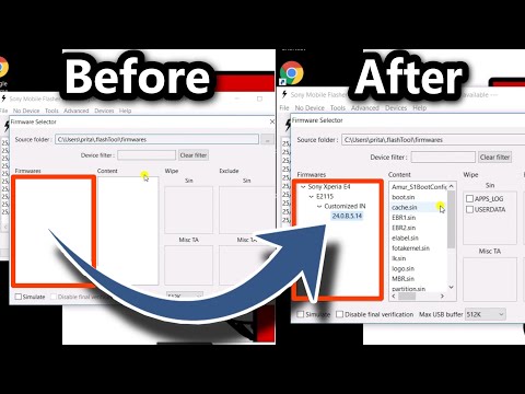 Sony mobile flashtool not detecting firmware FTF error fixed | Androxyde flashtool