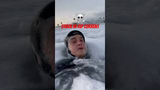 Don’t worry I survived 🤣 #ocean  #drowning #waves #shorts