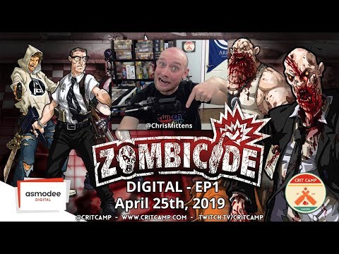 Zombicide Digital: Tactics & Shotguns EP1 - Crit Camp - YouTube