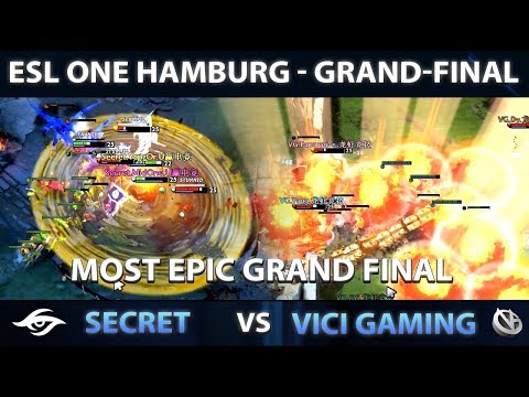 One of the BEST Grand Finals Ever in Dota 2 History - SECRET vs VICI - WOMBO COMBO - ESL One Hamburg