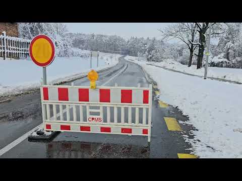 Zaprta cesta Radomerje - Žerovinci