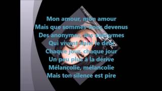 Zaho - Comme tous les soirs (paroles)