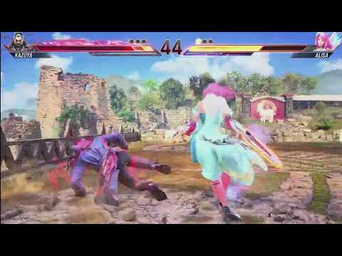 Tekken 8 Kazuya (CPU) VS Alisa (CPU)