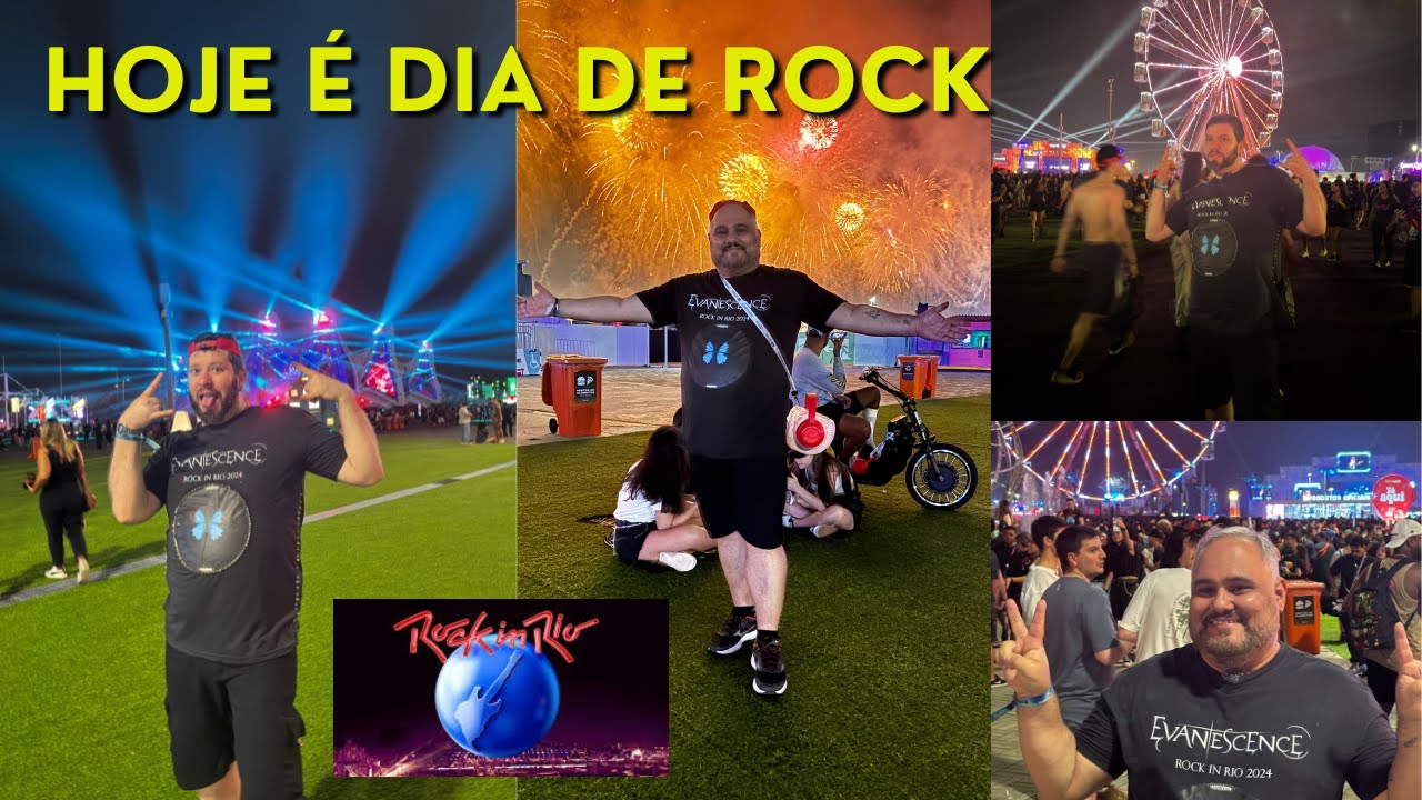 RECEITA DE HOJE - DIA DE ROCK IN RIO