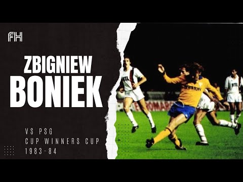 Zbigniew Boniek ● Goal and Skills ● PSG 2-2 Juventus ● Cup Winners Cup 1983-84