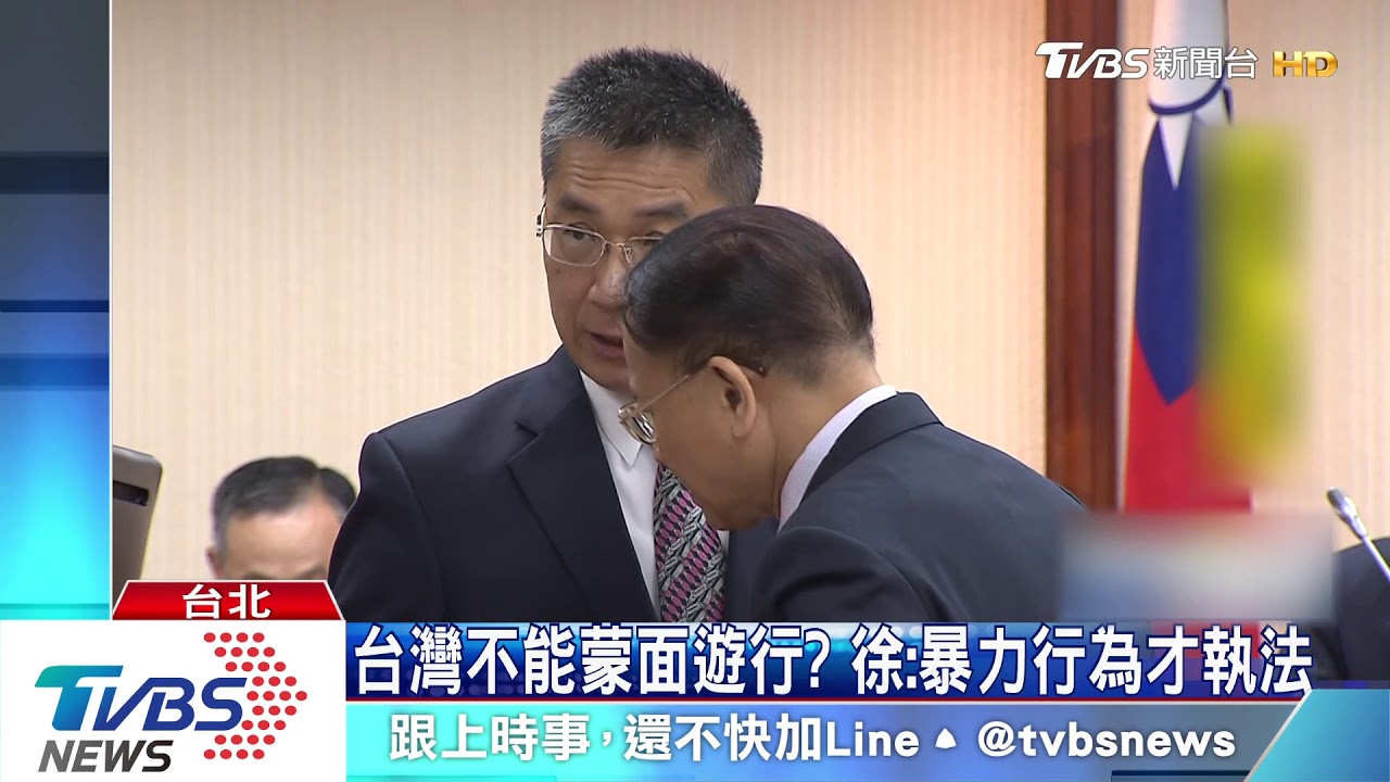 為蒙面法槓柯文哲? 徐國勇:把規定看清楚
