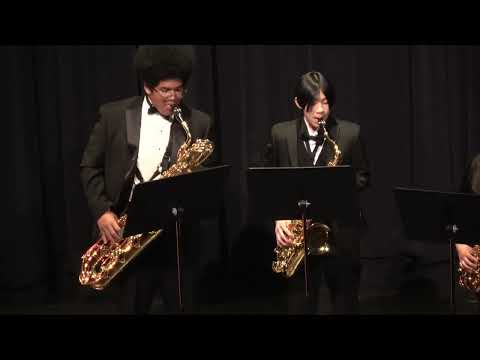 James Logan Band Saxophone Quartet - Spring Gala 2024 - Polar Vortex